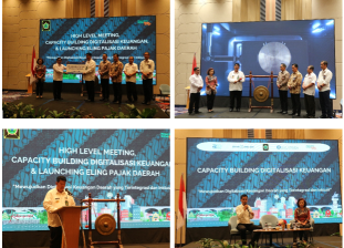 Launching Aplikasi "Eling Pajak Daerah" Dorong Digitalisasi Keuangan Daerah secara Terintegrasi